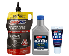AMSOIL synthetic gear lubricant products