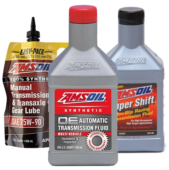 AMSOIL synthetic transmission fluid products