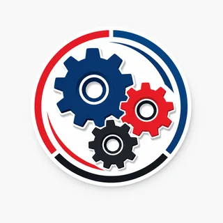 Equipment gears icon