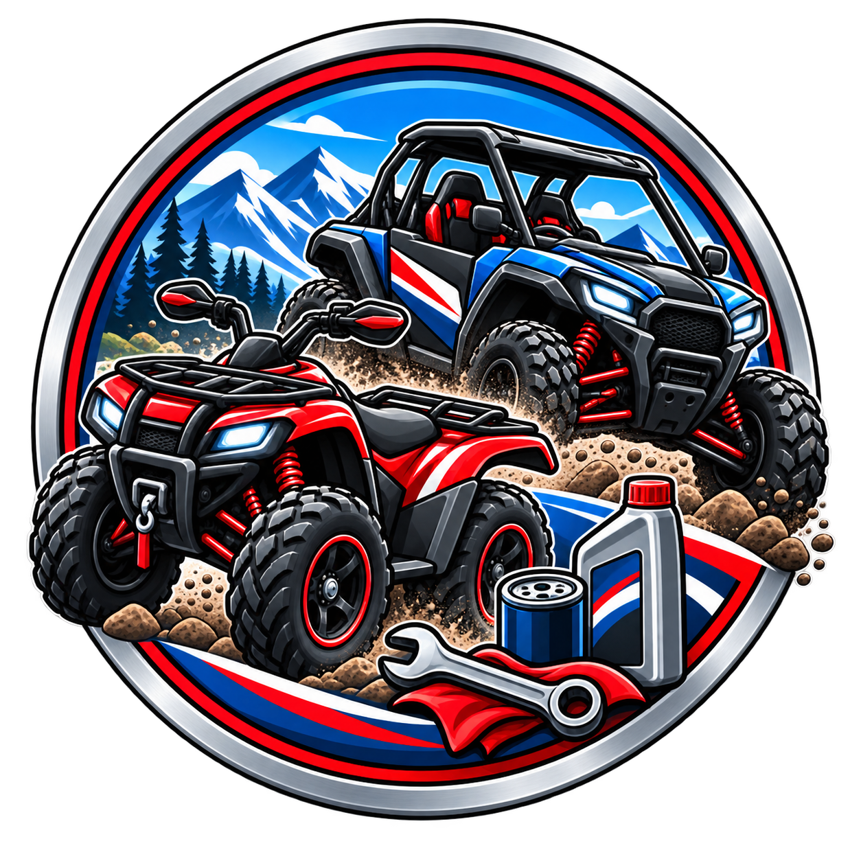 ATV and UTV guide graphic