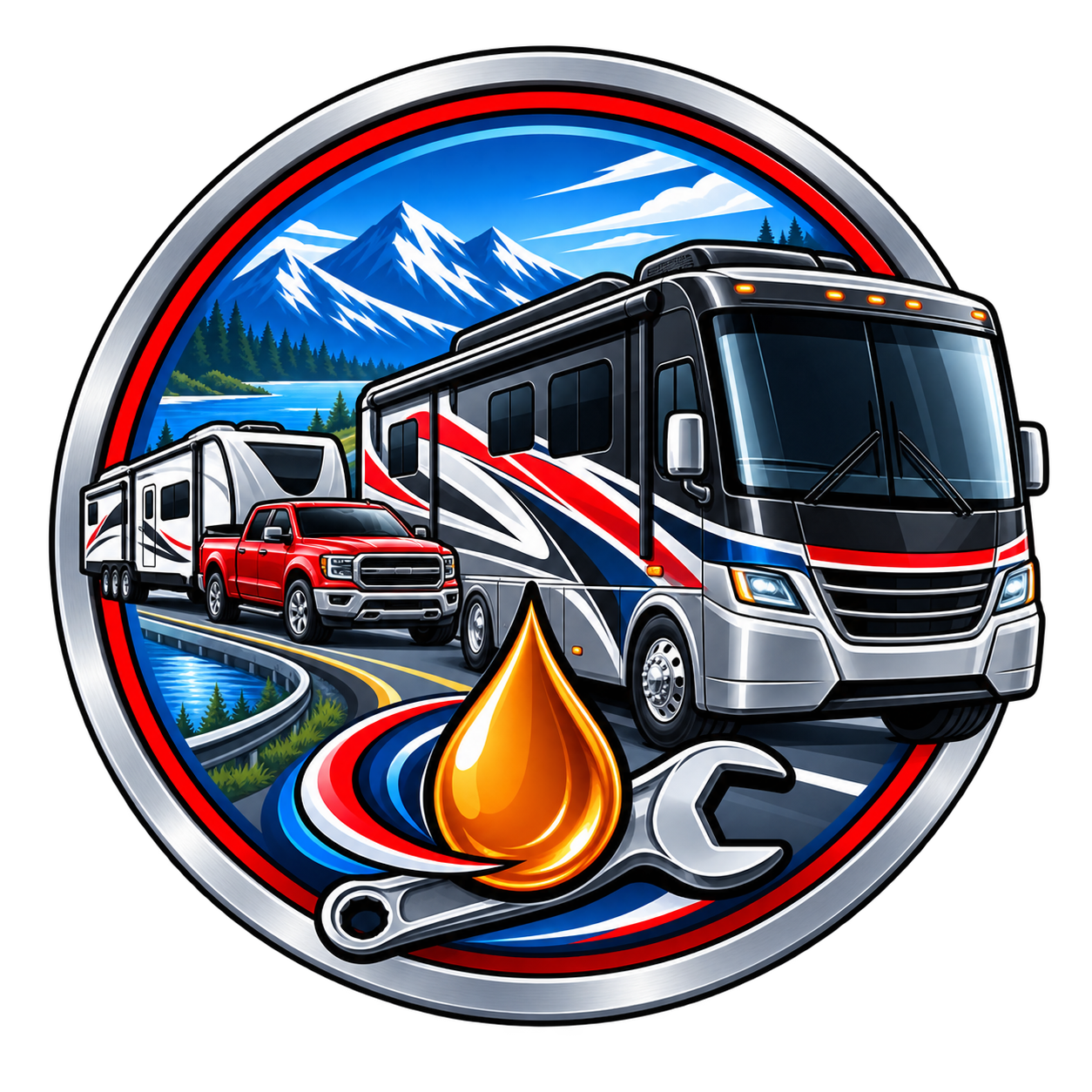 RV service guide graphic